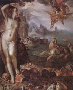 Joachim Wtewael Perseus and Andromeda (mk05) Norge oil painting art